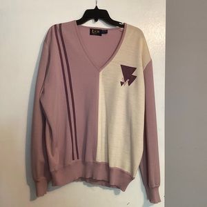 LeRoy Men’s Long Sleeve Pullover Wool Sweater